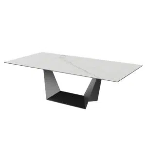 Symphony Marmo Ceramic Dining Table Marble-Effect