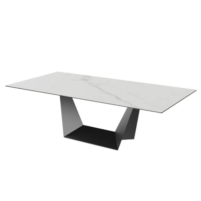 Symphony 2.4m Marmo Ceramic Fixed Dining Table