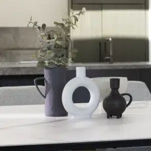 Symphony Extension Dining Table Marmo Ceramic Expandable