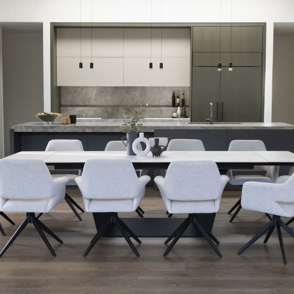 Symphony Extension Dining Table Marmo Ceramic