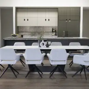 Symphony Extension Dining Table Marmo Ceramic