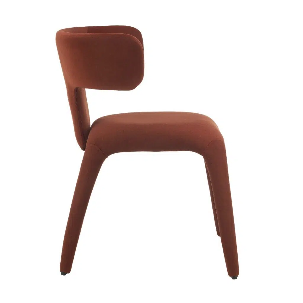 Taurus Dining Chairs Rust Set of 2