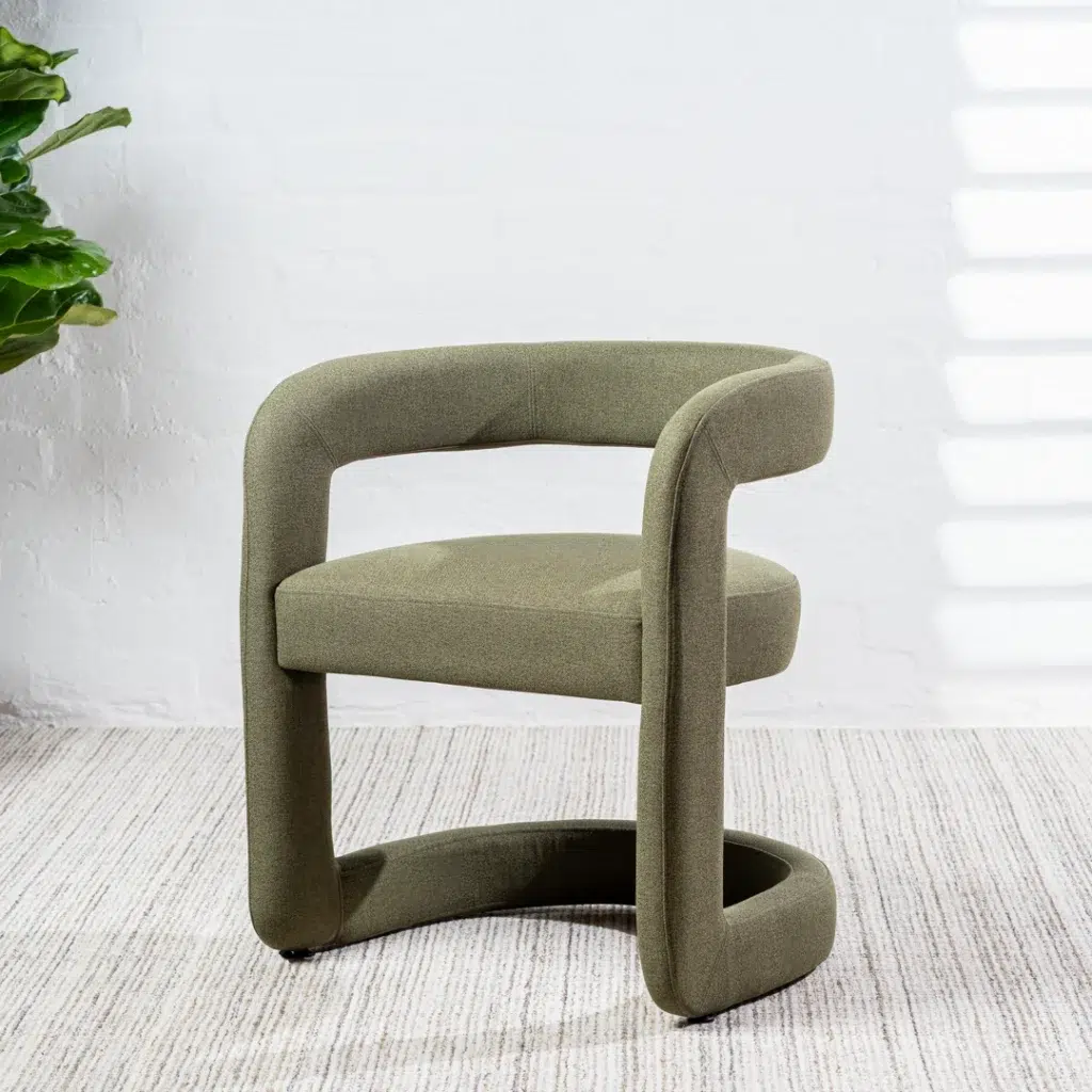 Toronto Dining Chairs Olive Set 2