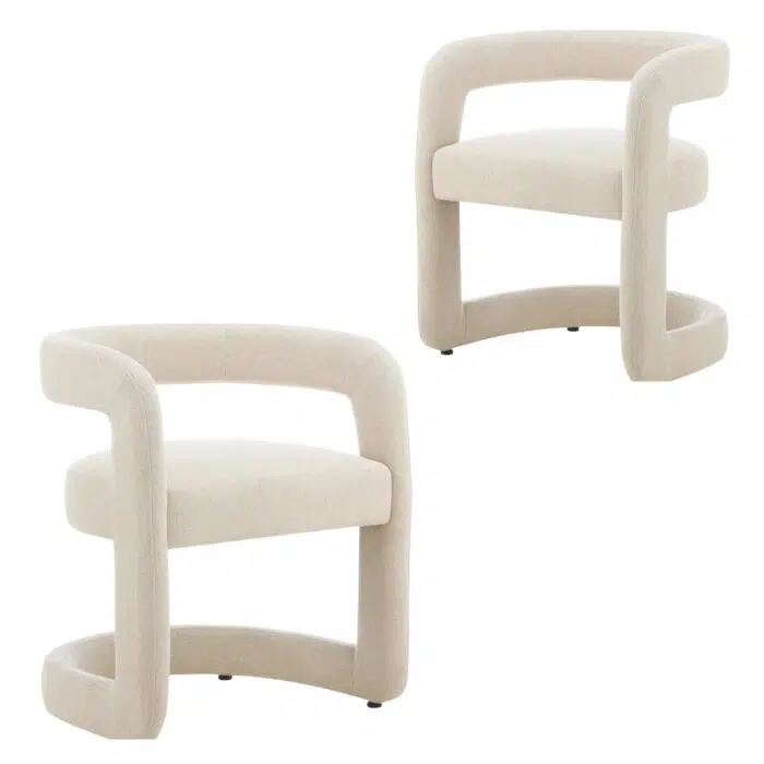 Toronto Dining Chairs – Sand (Set of 2)