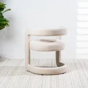 Toronto Dining Chairs Sand Set 2 Modern Neutral