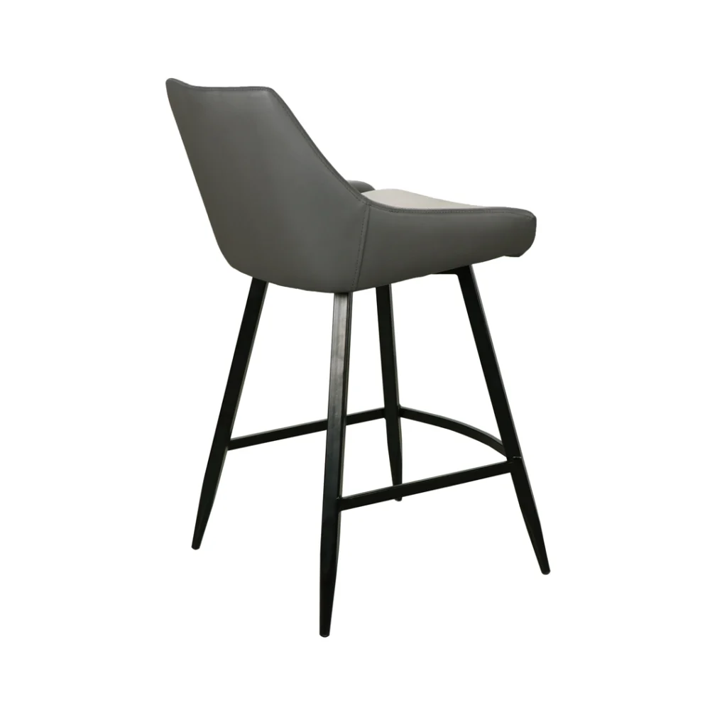 Toledo Grey Bar Stool Modern Design