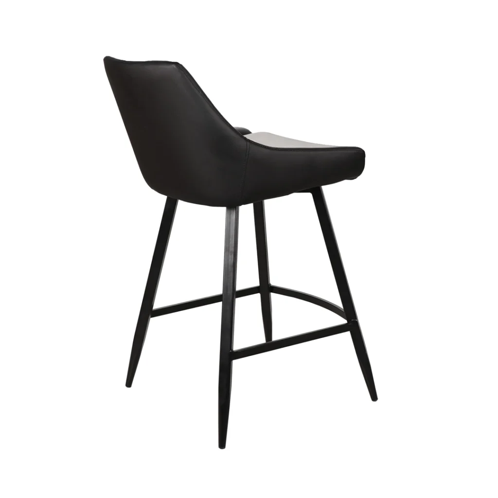 Toledo Black Bar Stool Modern Design