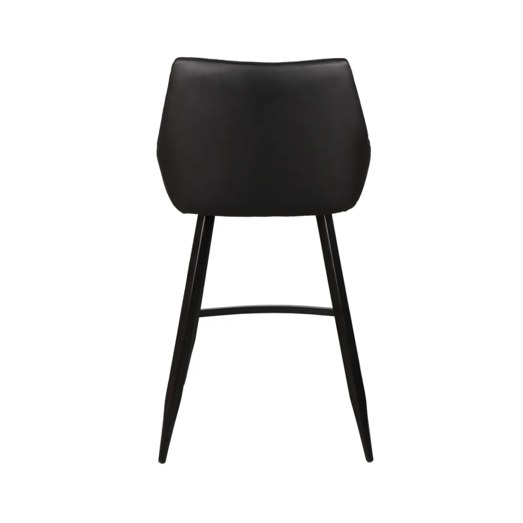 Toledo Bar Stool Black Modern Ergonomic Durable