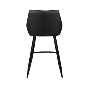 Toledo Bar Stool Black Modern Ergonomic Durable