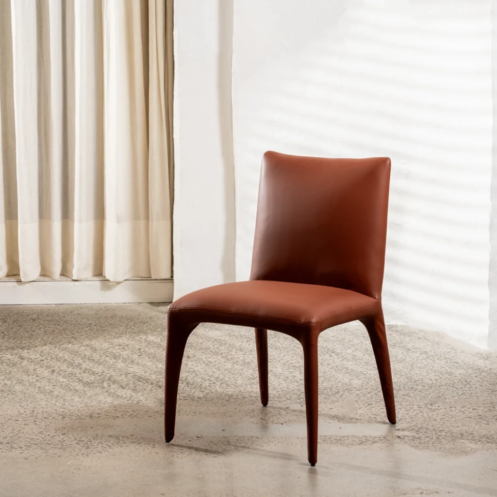 Toulon Tan Dining Chairs Set 2