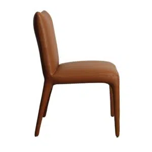 Toulon Dining Chairs Tan Set 2 Modern Elegance
