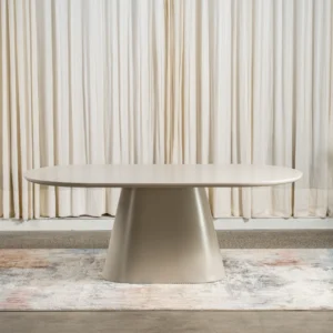 Valencia Putty Dining Table Modern