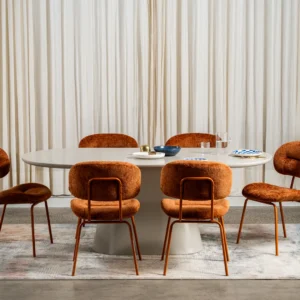 Paris dining chairs set of 2 with charcoal and ivory finish modern upholstered seats for compact spaces