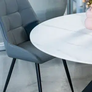 Ruben Dining Chairs Set of 2 Charcoal Modern Design