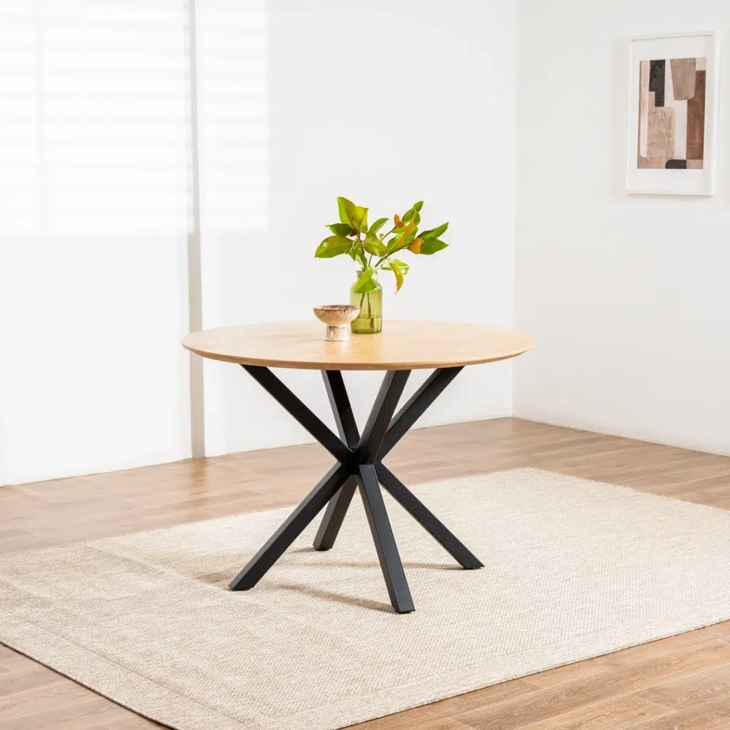 Villa natural ash dining table modern minimalist design