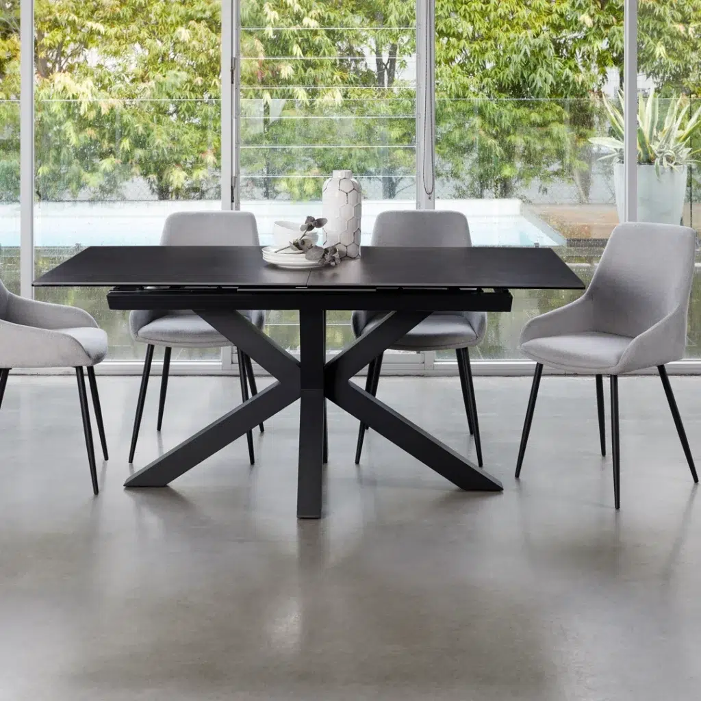 Venetti Blizzard Extendable Dining Table - Ceramic