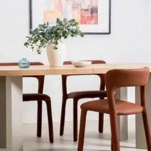 Oliver Western Oak Grey Rectangular Dining Table