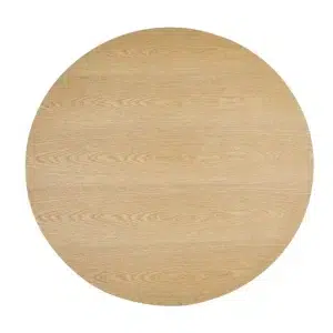 Oliver Western Round Dining Table Oak Grey