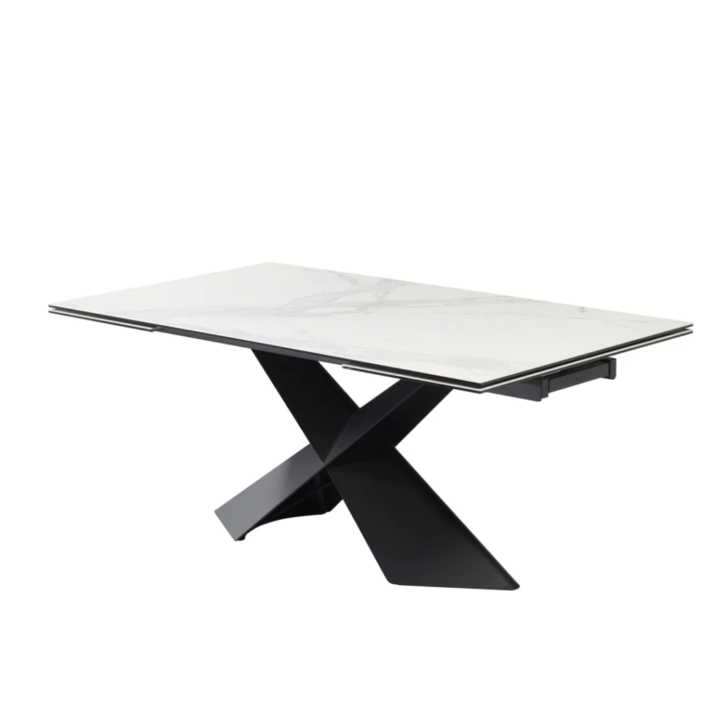Zulu Extension Dining Table Expandable Vermont Ceramic