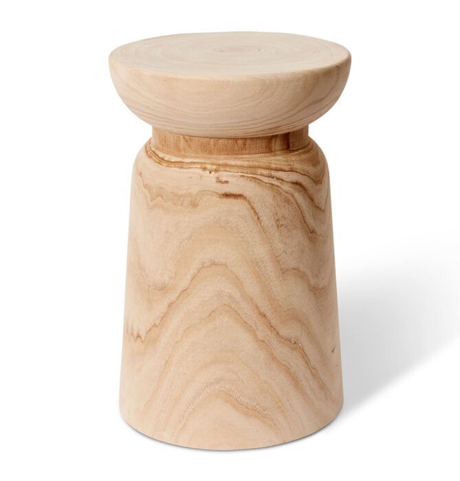 Draven Stool 31x31x45cm Natural No Assembly