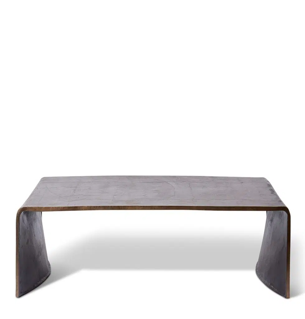 Izara Coffee Table Space-Saving Antique Brown