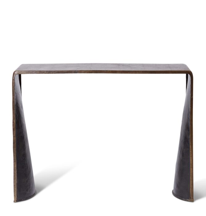 Antique Brown Console Table 120x30x80cm
