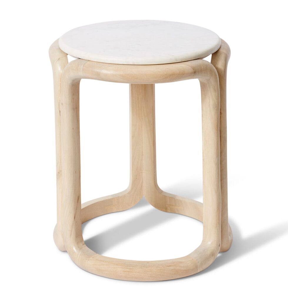 Bongani Side Table 45x45x50cm Compact Storage
