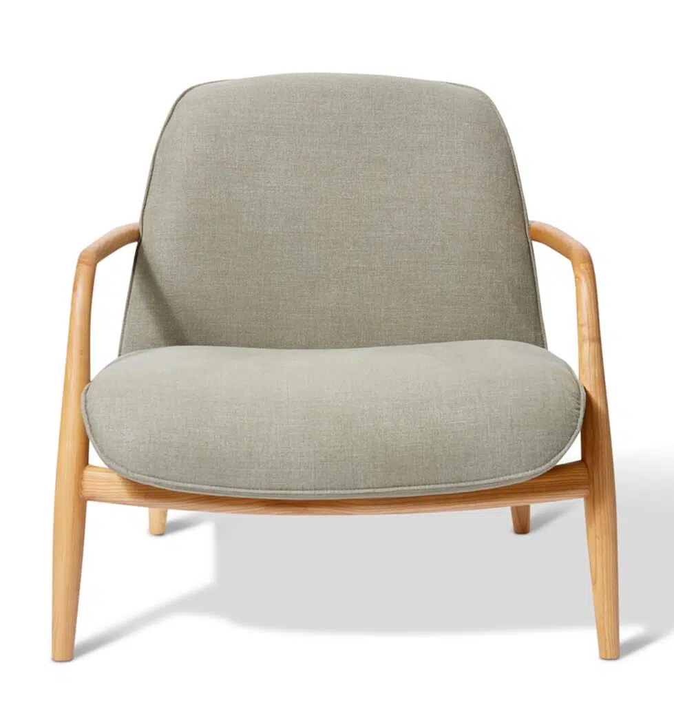 Elio Chair Compact Storage Unit 81x86x77cm Green Natural