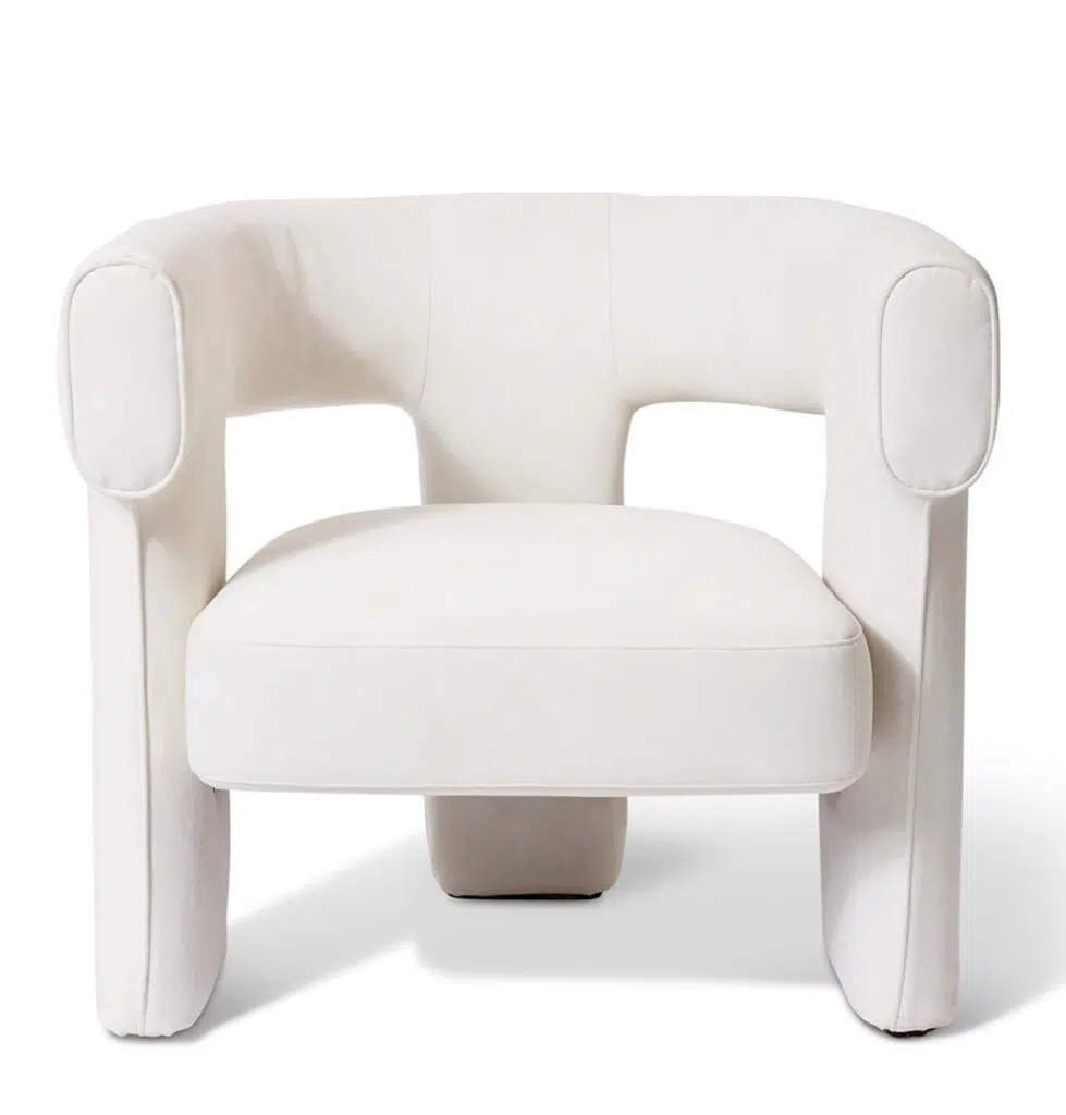 Nico Chair 80x65x70cm White Storage Unit