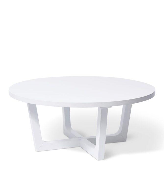 Jengo Coffee Table 100x100x40cm White