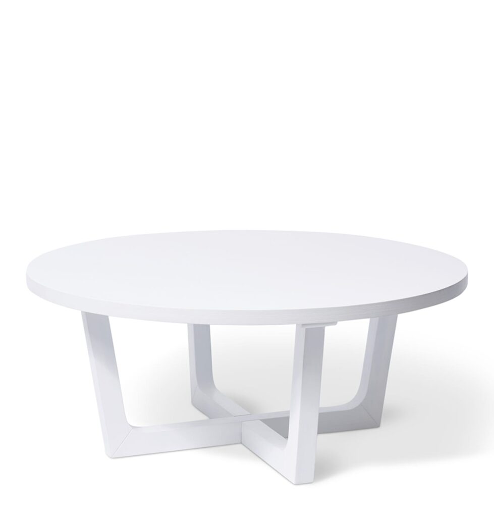 Jengo Coffee Table 100x100x40cm White