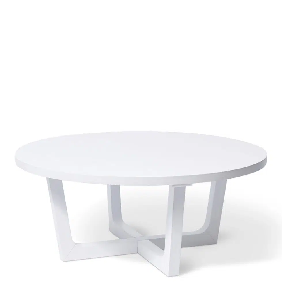 Jengo Coffee Table 100x100x40cm White