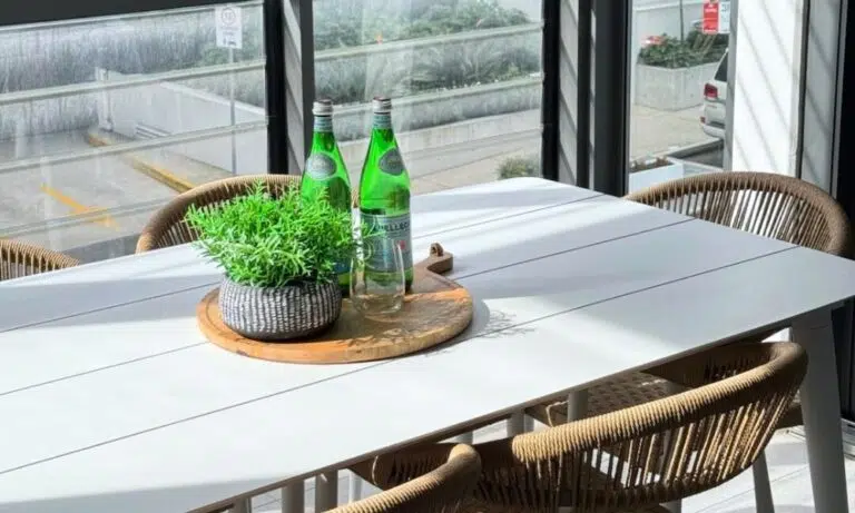 outdoor dining set