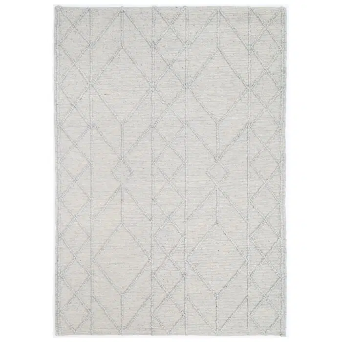Himalaya Interweave Tribal Grey Wool Rug