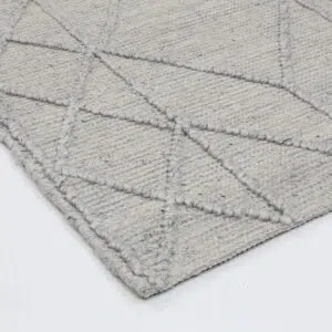 Himalaya Tribal Grey Wool Rug - Stylish, Durable Design
