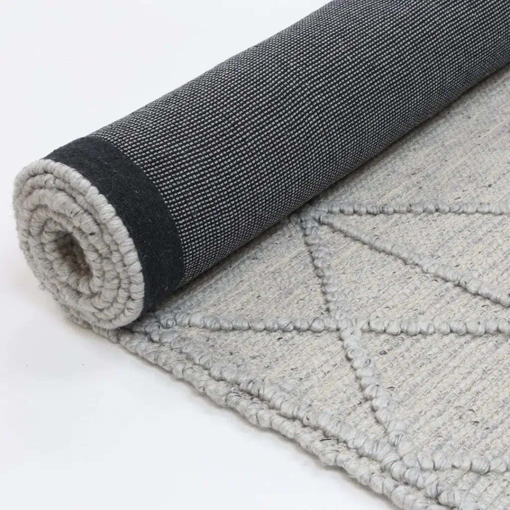 Himalaya Interweave Tribal Grey Wool Rug - Timeless, Durable Design