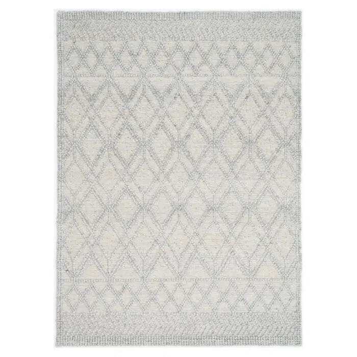 Himalaya Cobblestone Tribal Grey Wool Rug