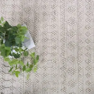 Himalaya Fine Tribal Natural Wool Rug - Handmade Durable Elegant Design with Wool & Polyester