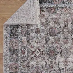 Baile Vintage Beige/Rust Carpet - Modern Luxury Design for Living Room & Bedroom