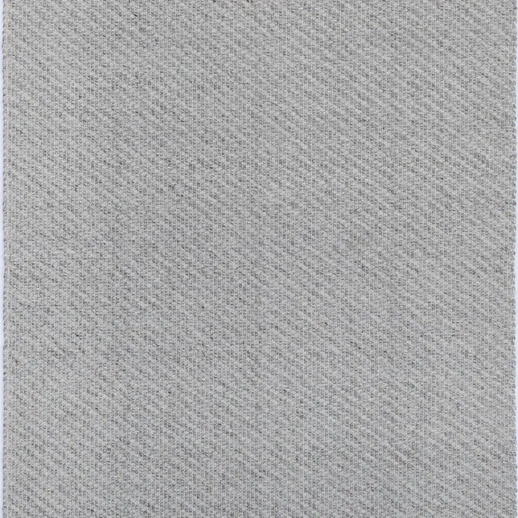 Basalt Grey Wool Blend Textured Rug - Durable Handcrafted Interior