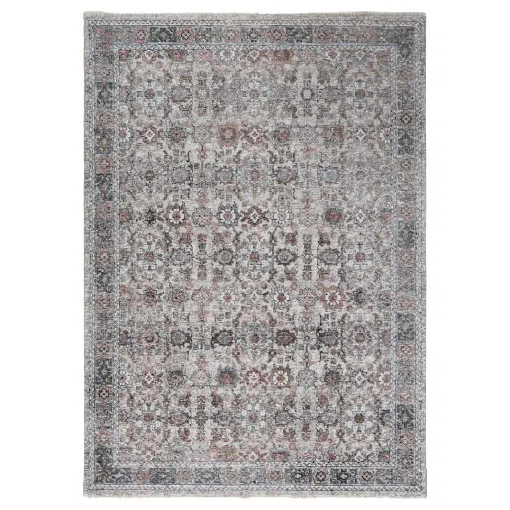 Baile Vintage Cedercroft Beige/Rust Carpet - Durable, Modern Style, Timeless Elegance