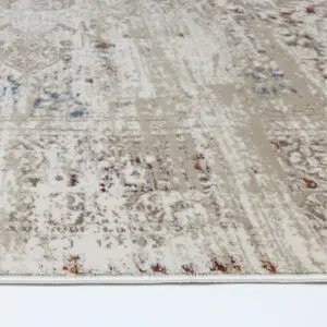 Bohemian Multi-Color Rug with Durable, Modern Design