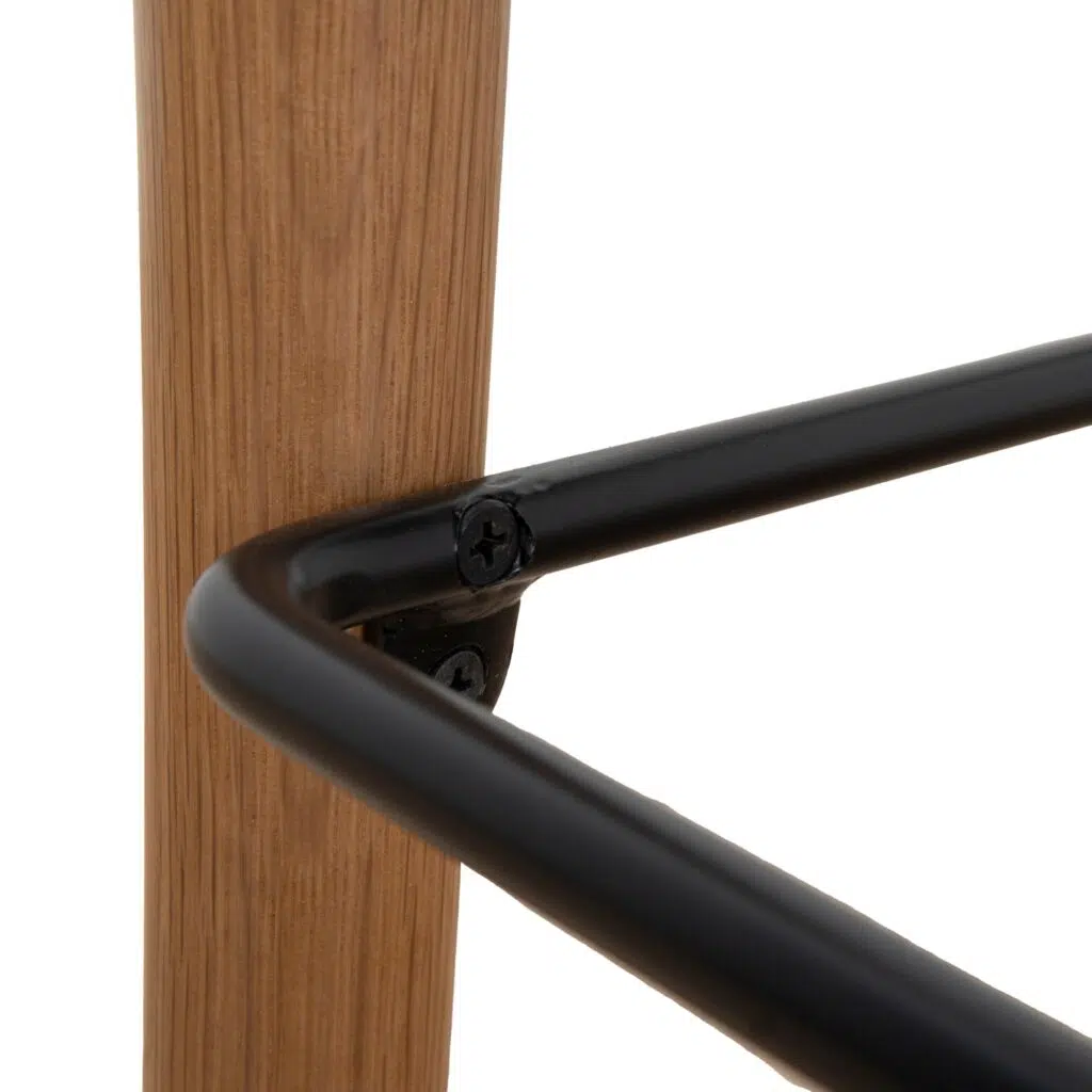 Jeyra 65cm Beige Bar Stool Set – Modern Ergonomic Dining Chair