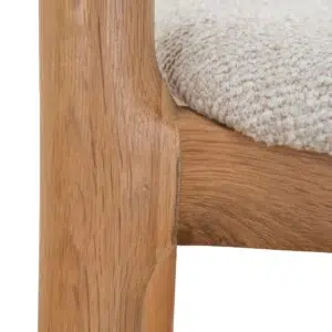 Jeyra 65cm Beige Bar Stool Set of 2 – Ergonomic Design