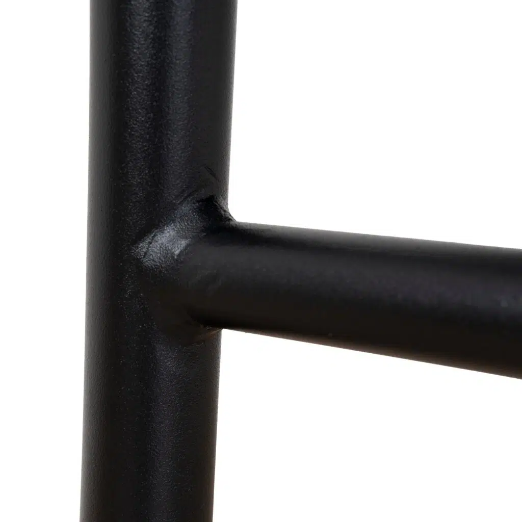 Quira 65cm Bar Stool Set, Slate Charcoal, Modern Design, Durable Steel Frame