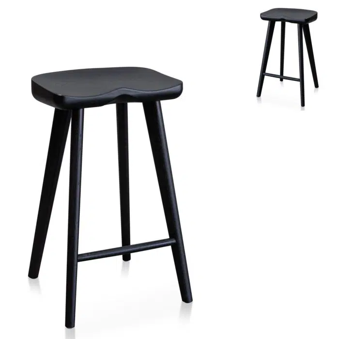Max Bar Stool – Black (Set of 2)