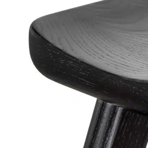 Pilo 45cm Barstool Black Set of 2 Modern Home Bar