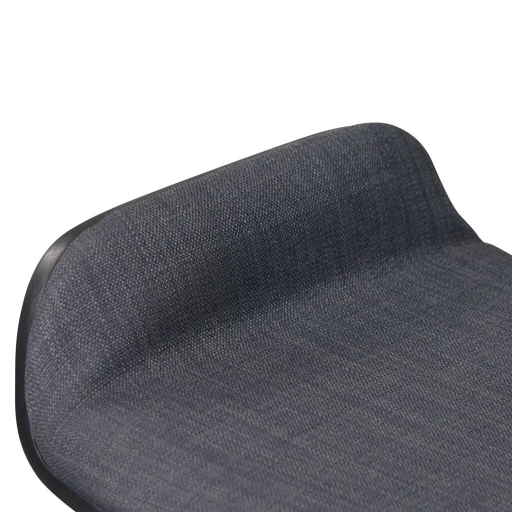 Tuno 65cm Charcoal Black Wooden Bar Stool