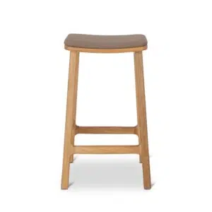 Lovi 67cm Mocha Brown Bar Stool Natural Comfort