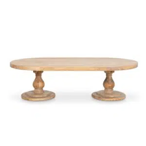 Anver 1.3m Natural Wood Coffee Table